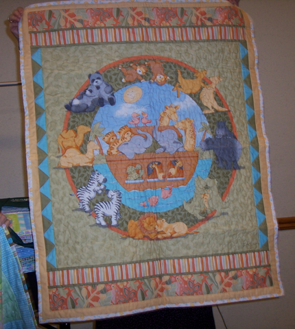 Mary Wood, "1st of 6 Community Quilts"